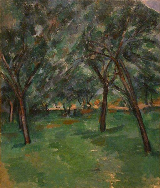 Paul Cezanne A Close